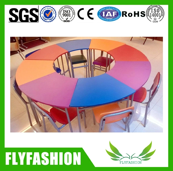 Customized Baby Kids Daycare Children Table and Chair, Kindergarten Preschool Furniture for Nursery Classroom Used