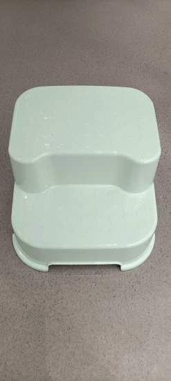 Tabouret en plastique à 2 marches pour enfants tout-petits salle de bain cuisine toilettes marchepied de formation de pot