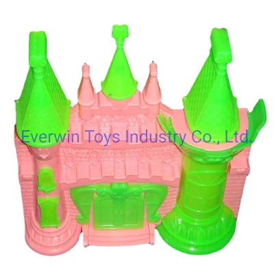 Commerce de gros de jouets pour enfants drôles en plastique Play House Toy Model House