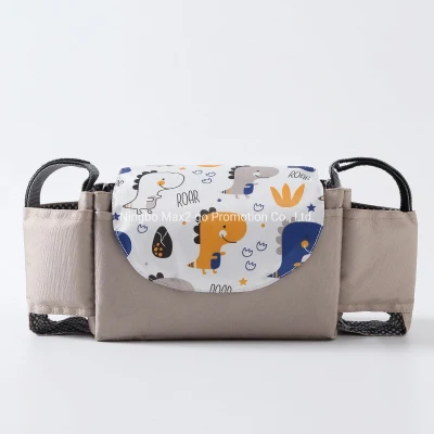 Bébé poussette organisateur sac en plein air enfants suspendus sacs de rangement porte-bouteilles pochette à couches jouets sacs de transport pour les activités extérieures